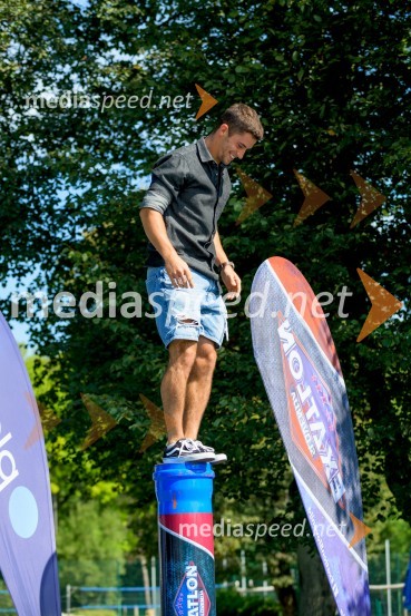  Franko Bajc, zmagovalec resničnostnega šova Kmetija 2018Predstavitev Exatlon tekmovalcev 2021