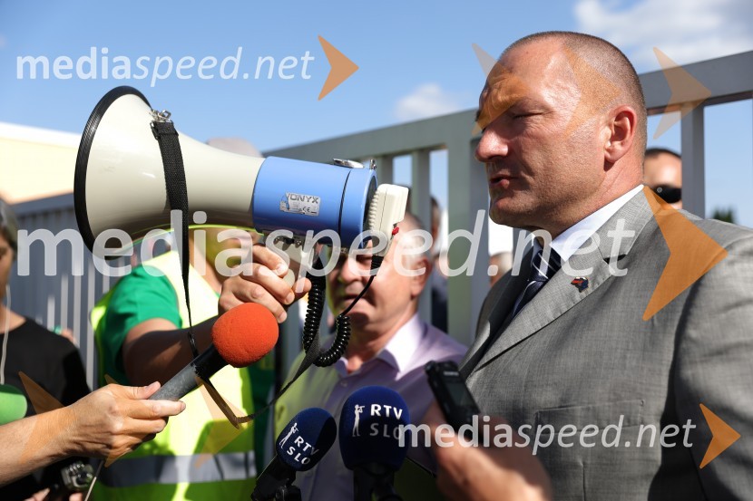 Protest kmetov v Gornji Radgoni
