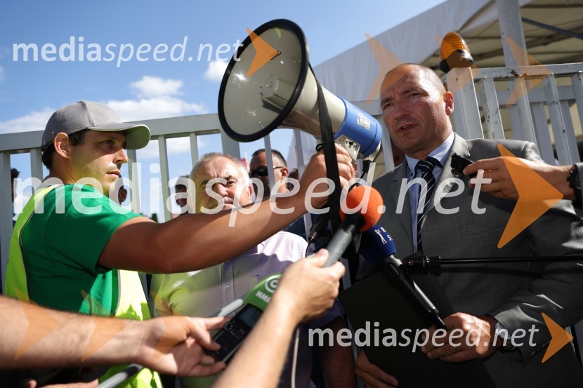 Protest kmetov v Gornji Radgoni