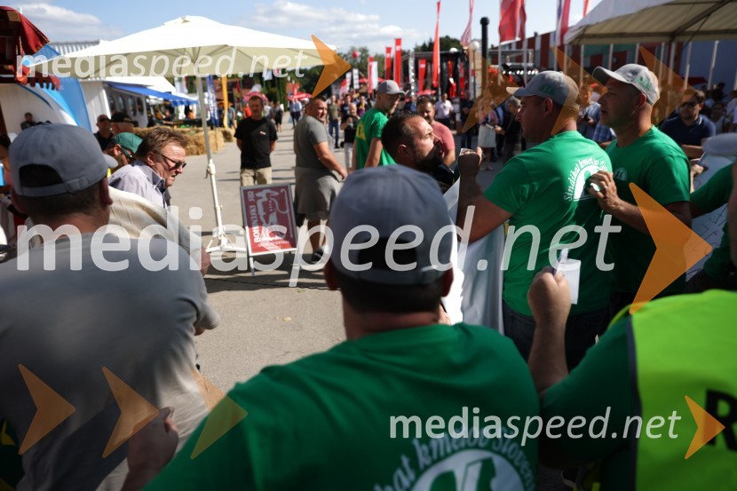 Protest kmetov v Gornji Radgoni