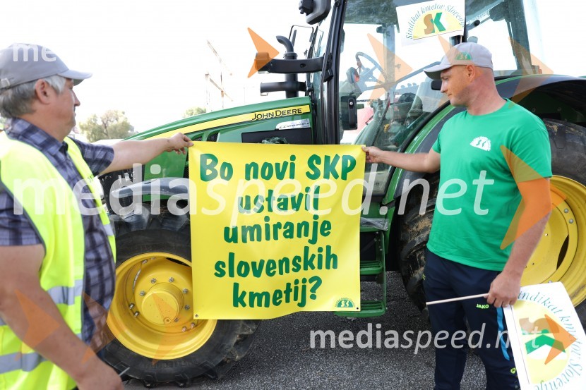Protest kmetov v Gornji Radgoni