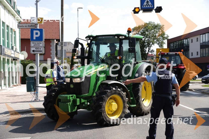 Protest kmetov v Gornji Radgoni