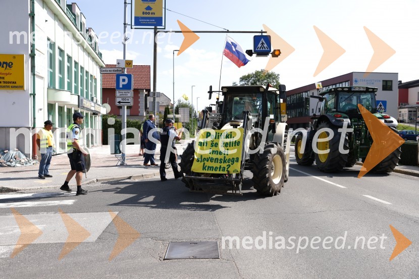 Protest kmetov v Gornji Radgoni