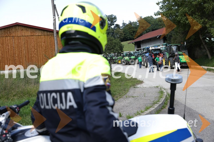 Protest kmetov v Gornji Radgoni