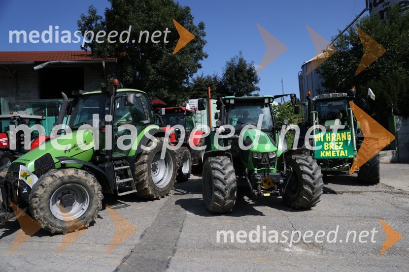 Protest kmetov v Gornji Radgoni