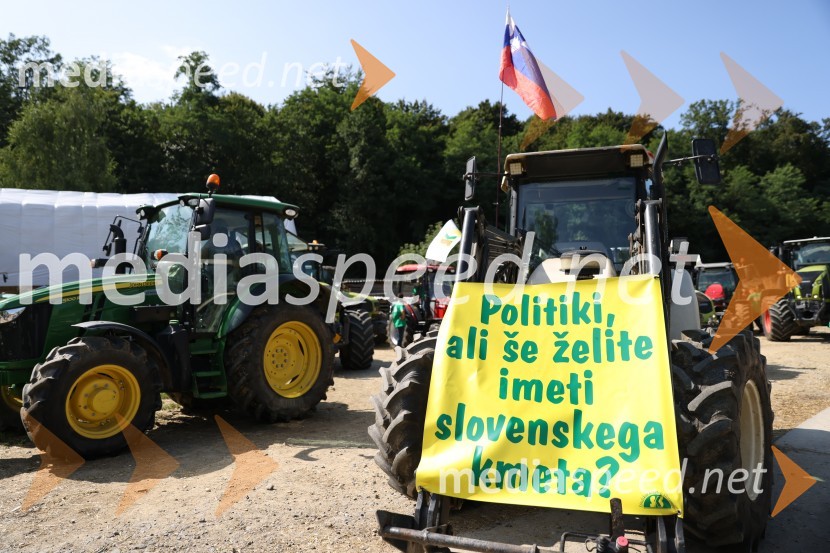 Protest kmetov v Gornji Radgoni