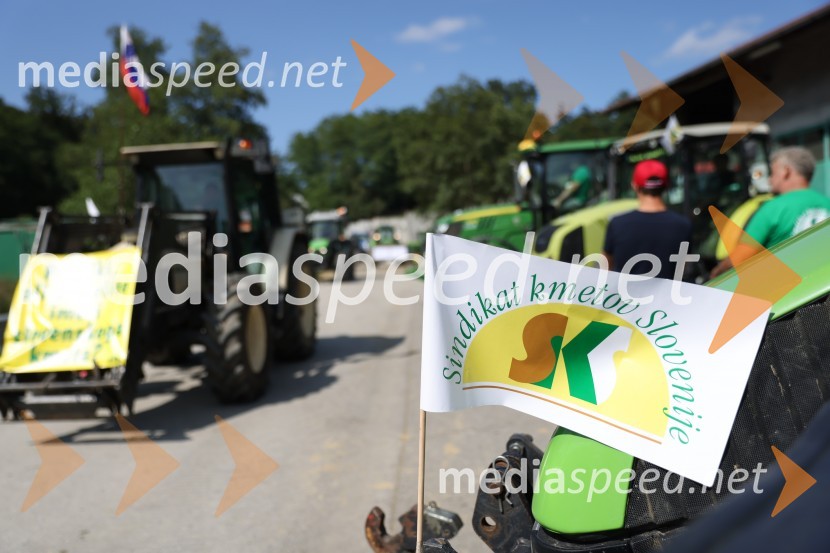 Protest kmetov v Gornji Radgoni