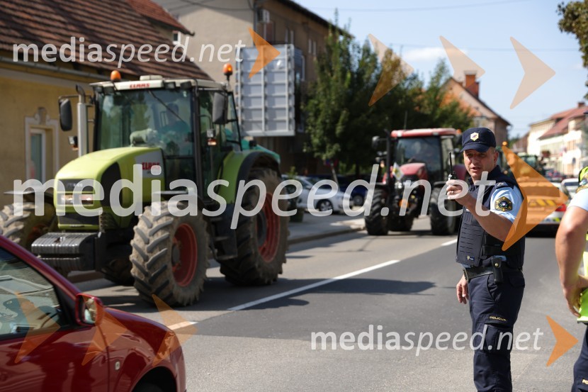 Protest kmetov v Gornji Radgoni