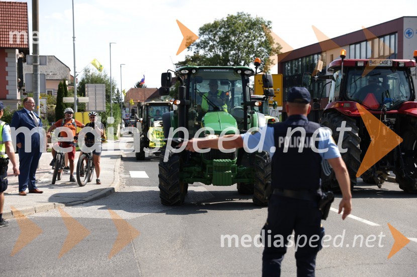 Protest kmetov v Gornji Radgoni