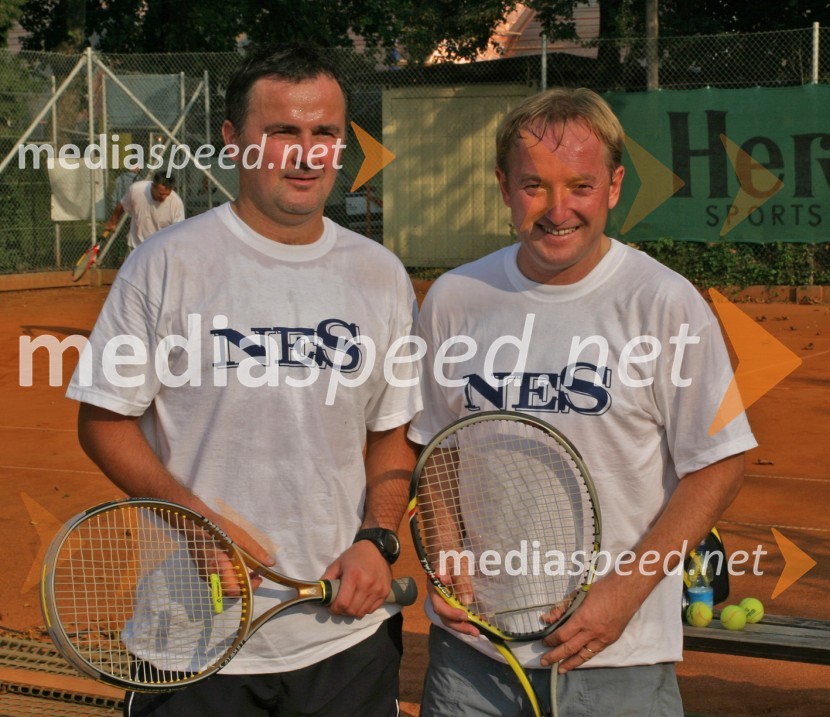 Primož Ulaga, direktor nordijskih disciplin pri Smučarski zvezi Slovenije in Bojan Križaj, nekdanji smučarŠportniki RAZNO