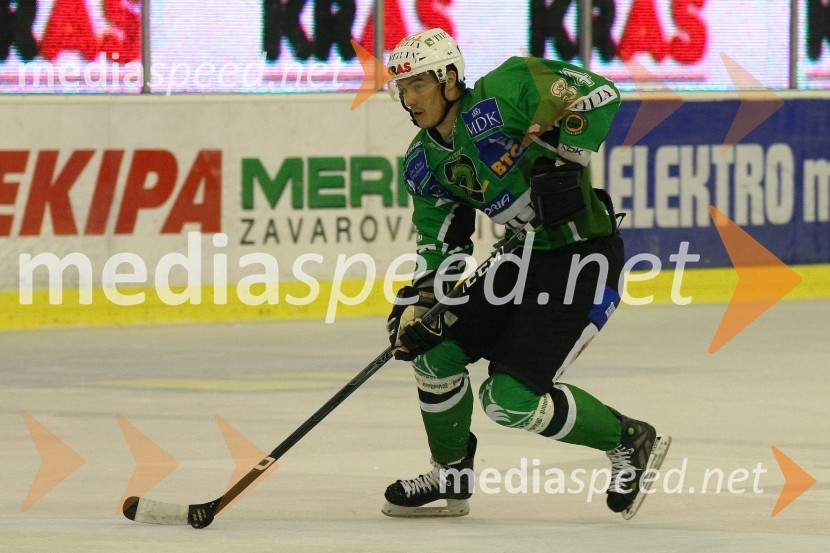 Žiga Pavlin, Tilia OlimpijaHokej: Liga Ebel, 18. krog: Tilia Olimpija - EC KAC