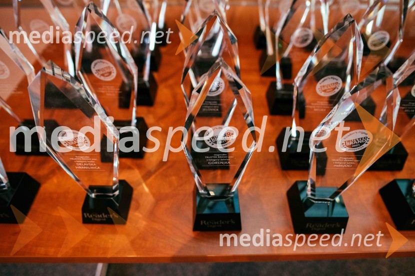 Trusted Brand 2021, podelitev priznanj