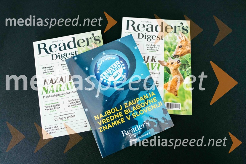 Trusted Brand 2021, podelitev priznanj