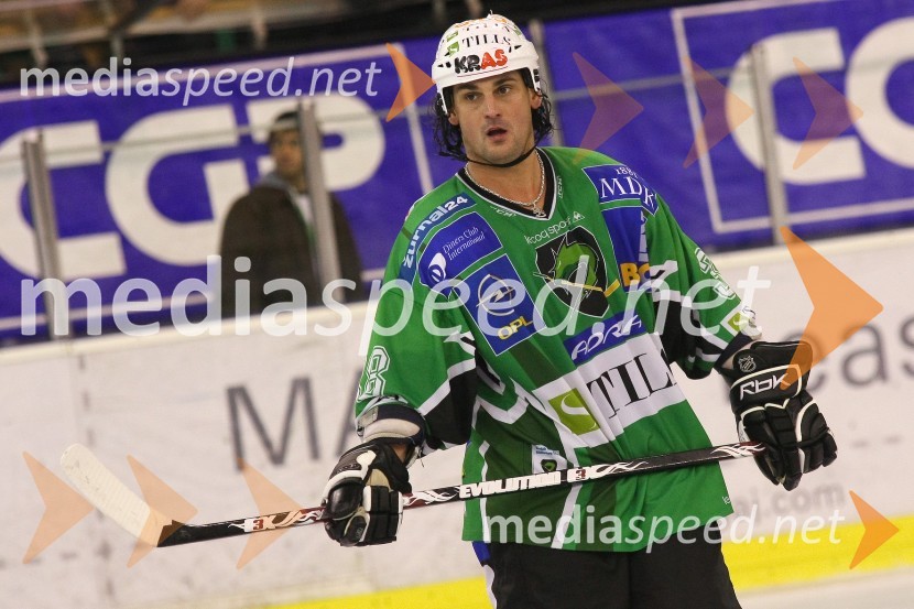 Frank Banham, Tilia Olimpija, strelec dveh zadetkovHokej: Liga Ebel, 18. krog: Tilia Olimpija - EC KAC