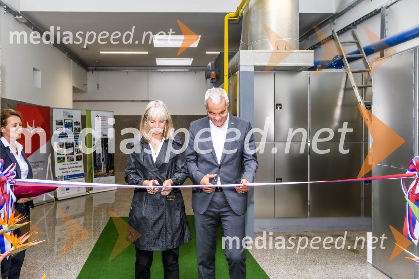 Otvoritev prizidka k upepeljevalnici na pokopališču Dobrava v Mariboru