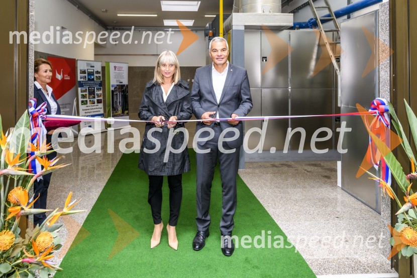 Otvoritev prizidka k upepeljevalnici na pokopališču Dobrava v Mariboru