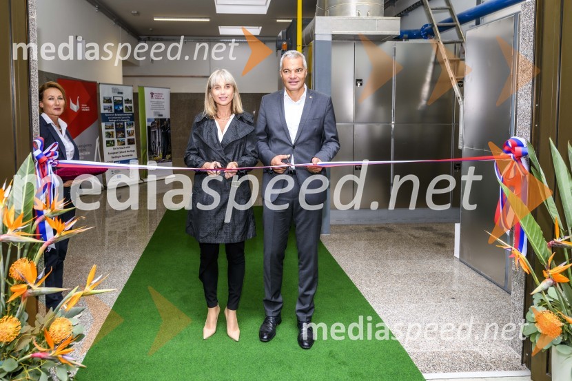 Otvoritev prizidka k upepeljevalnici na pokopališču Dobrava v Mariboru