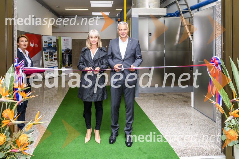 Otvoritev prizidka k upepeljevalnici na pokopališču Dobrava v Mariboru