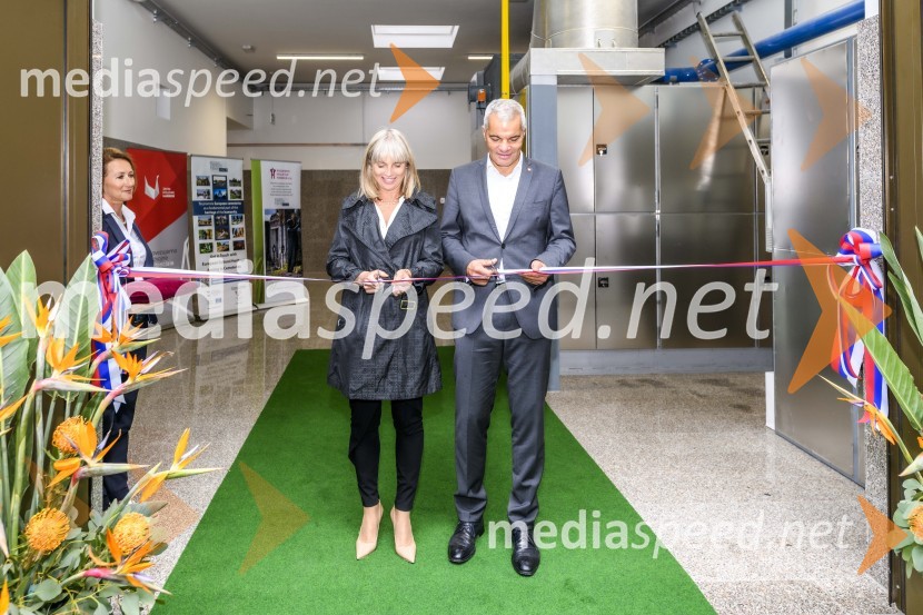 Otvoritev prizidka k upepeljevalnici na pokopališču Dobrava v Mariboru