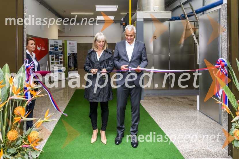 Otvoritev prizidka k upepeljevalnici na pokopališču Dobrava v Mariboru