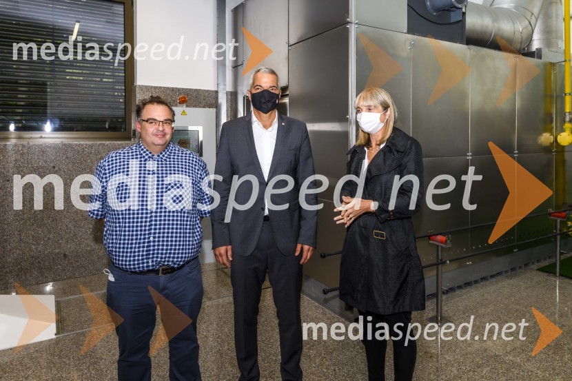 Otvoritev prizidka k upepeljevalnici na pokopališču Dobrava v Mariboru