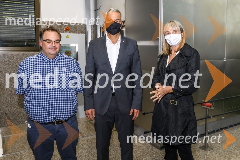 Otvoritev prizidka k upepeljevalnici na pokopališču Dobrava v Mariboru