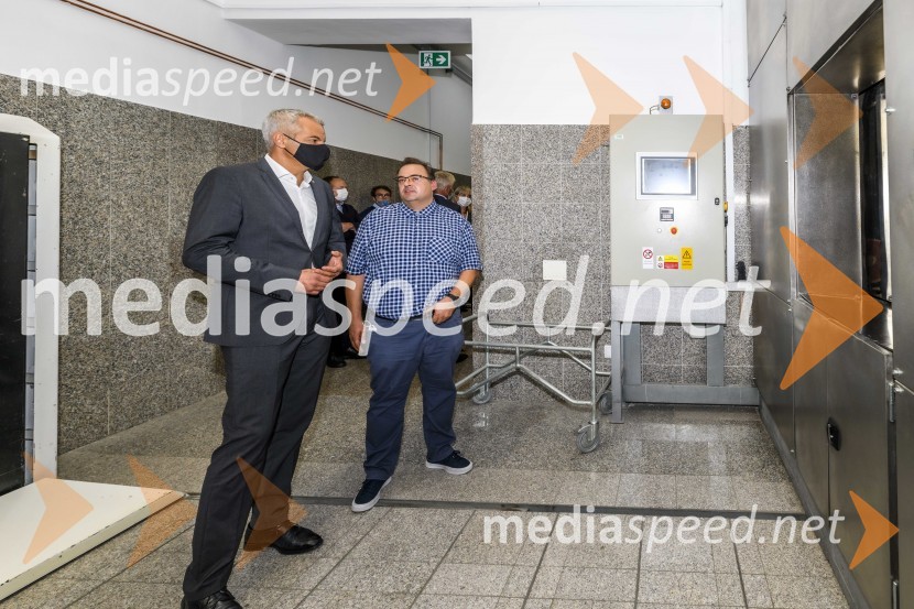 Otvoritev prizidka k upepeljevalnici na pokopališču Dobrava v Mariboru