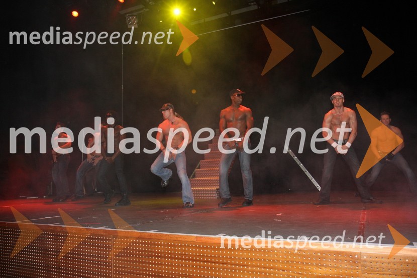 Nastop skupine ChippendalesChippendales, ženski večer v Mondu