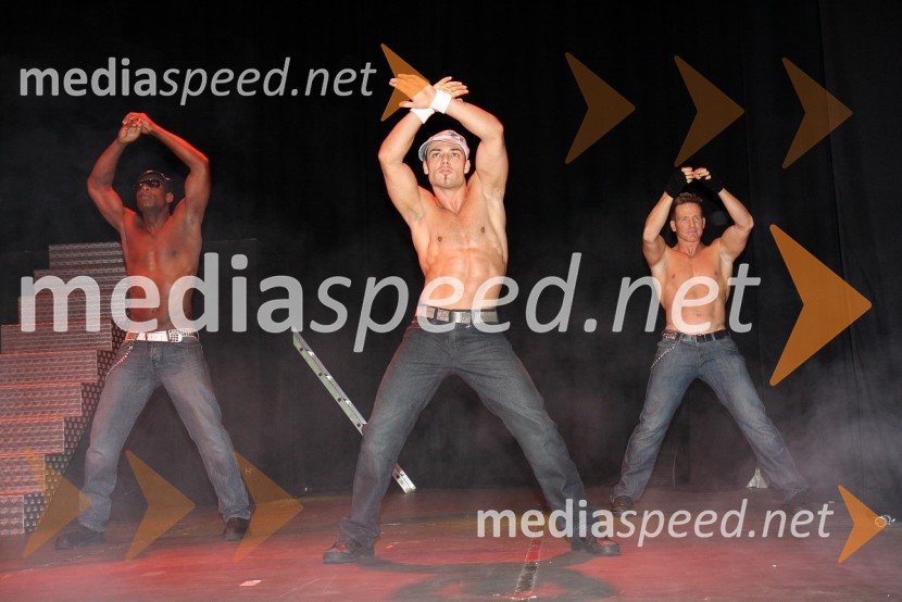 Nastop skupine ChippendalesChippendales, ženski večer v Mondu