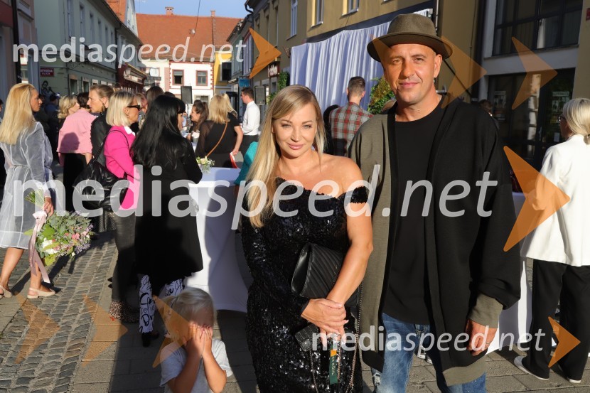  Nika  Čukur,  ShowRoom events;  Boštjan Čukur, raper, 6 Pack ČukurOtvoritev modnega ateljeja modnega oblikovalca Davida Hojnika