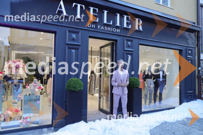  David Hojnik, modni oblikovalec DH fashionOtvoritev modnega ateljeja modnega oblikovalca Davida Hojnika