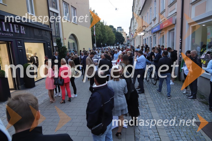 Otvoritev modnega ateljeja modnega oblikovalca Davida Hojnika
