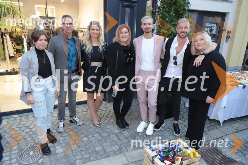  ... ;  Gregor Žigon, direktor Doma pod gorco;  ... ;  ... ;  David Hojnik, modni oblikovalec DH fashion;  Goran Pfeiler, frizer, studio Orange;  ... Otvoritev modnega ateljeja modnega oblikovalca Davida Hojnika