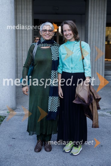  Alja Predan, dramaturginja SLG Celje, nekdanja umetniška direktorica Festivala Borštnikovo srečanje;  Živa Čebulj, prevajalka in lektoricaIn podgana se je smejala, premiera drame SLG Celje