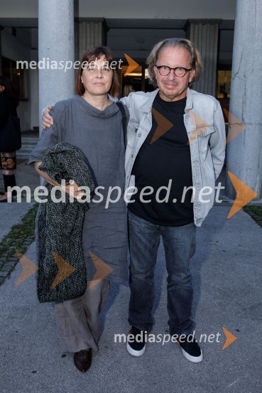  Manca Perko;  Jaša Jamnik, igralec in režiserIn podgana se je smejala, premiera drame SLG Celje