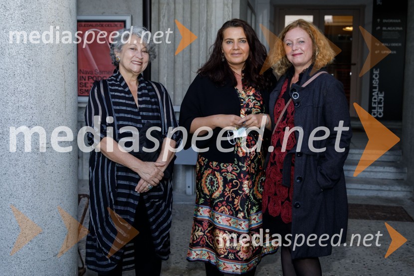  ... ;  ... ; mag. Tina Kosi, upravnica SLG CeljeIn podgana se je smejala, premiera drame SLG Celje