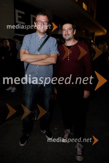  ... ;  Jože Volk, lektor SLG CeljeIn podgana se je smejala, premiera drame SLG Celje