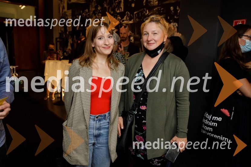  Eva Stražar, igralka;  ... In podgana se je smejala, premiera drame SLG Celje