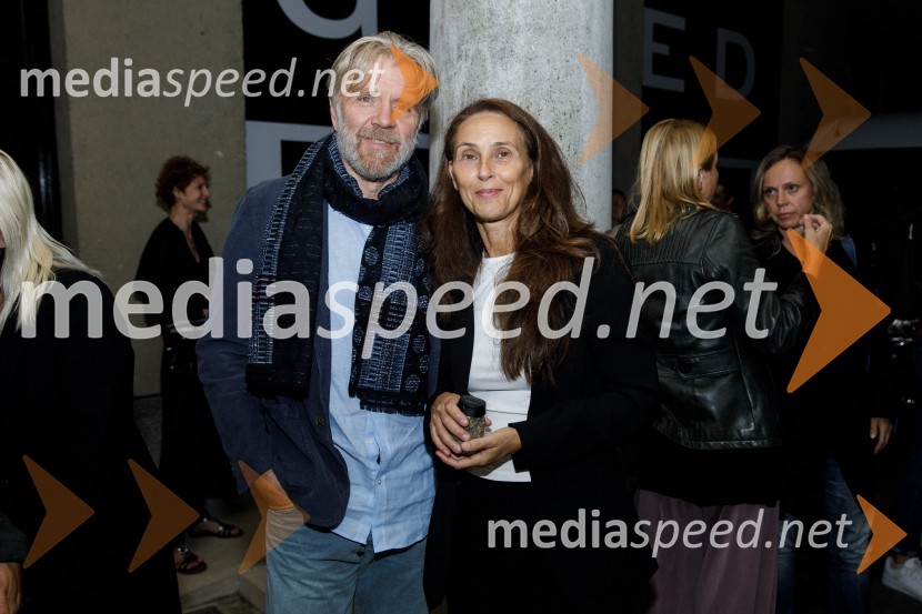  Branko Završan, igralec;  Lučka Počkaj, igralkaIn podgana se je smejala, premiera drame SLG Celje