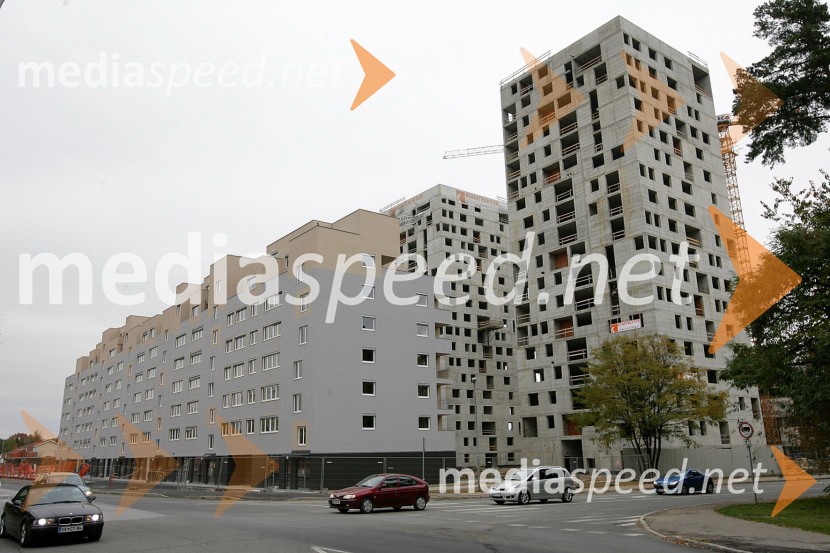 Objekt na Ljubljanski ulici v MariboruGradbišča nepremičnin