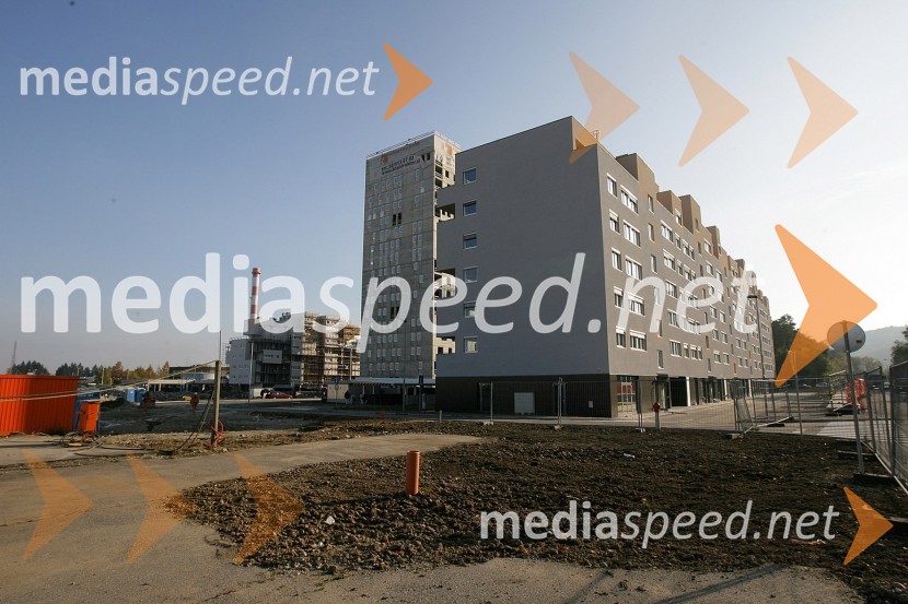 Objekt na Ljubljanski ulici v MariboruGradbišča nepremičnin