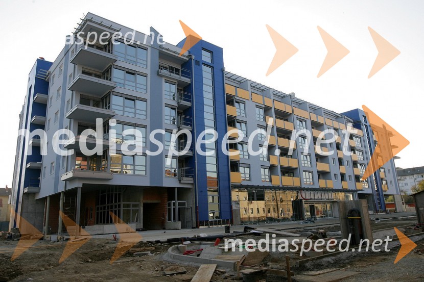 Objekt Magdalena III v MariboruGradbišča nepremičnin