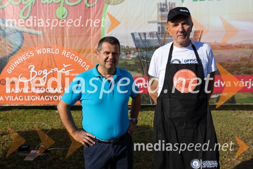  Janez Magyar, župan Občine Lendava;  ... V Lendavi rekorden bograč za Guinnessov rekord