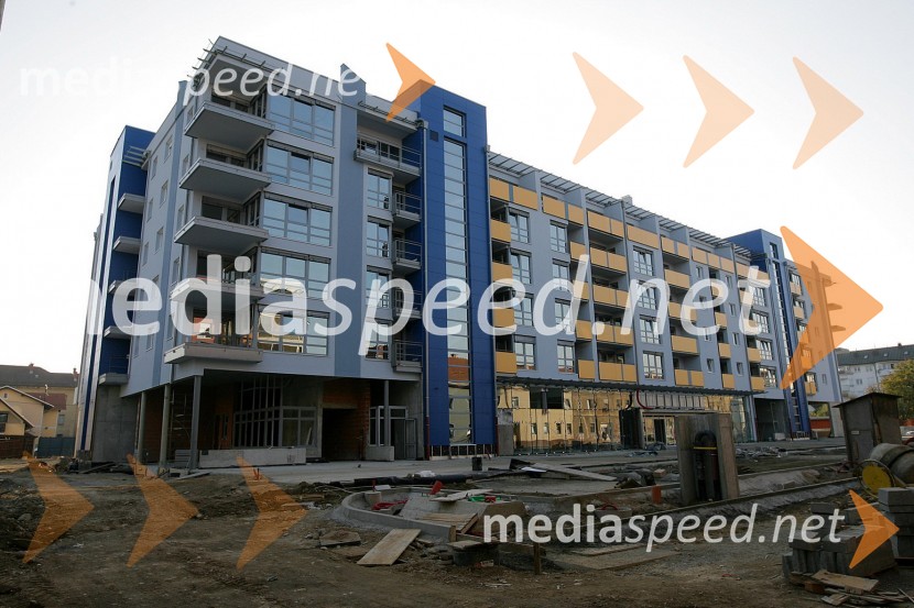 Objekt Magdalena III v MariboruGradbišča nepremičnin