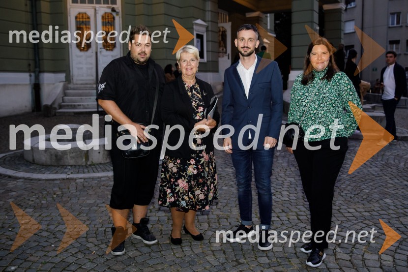  Nejc Simšič, novinar;  ... ;  ... ;  Teja Pelko, novinarka, Svet24Konec igre, premiera drame, SNG Ljubljana