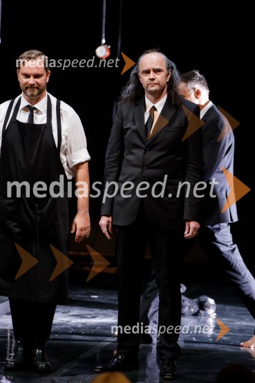  Jurij  Zrnec, igralec;  Matija Rozman, igralecKonec igre, premiera drame, SNG Ljubljana