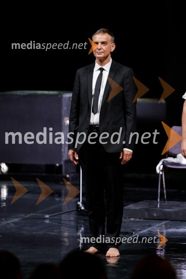   Igor  Samobor, igralec, ravnatelj SNG Drama LjubljanaKonec igre, premiera drame, SNG Ljubljana