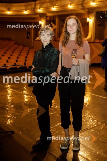  Veronika Drolc, igralka;  ... Konec igre, premiera drame, SNG Ljubljana