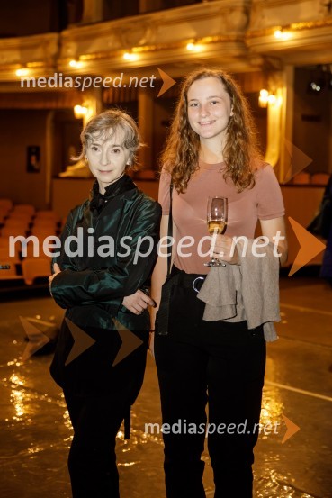  Veronika Drolc, igralka;  ... Konec igre, premiera drame, SNG Ljubljana