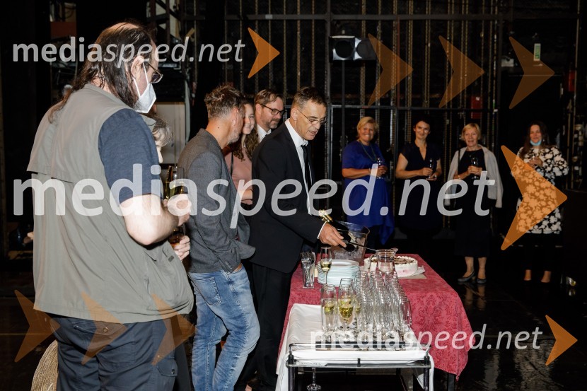 Konec igre, premiera drame, SNG Ljubljana